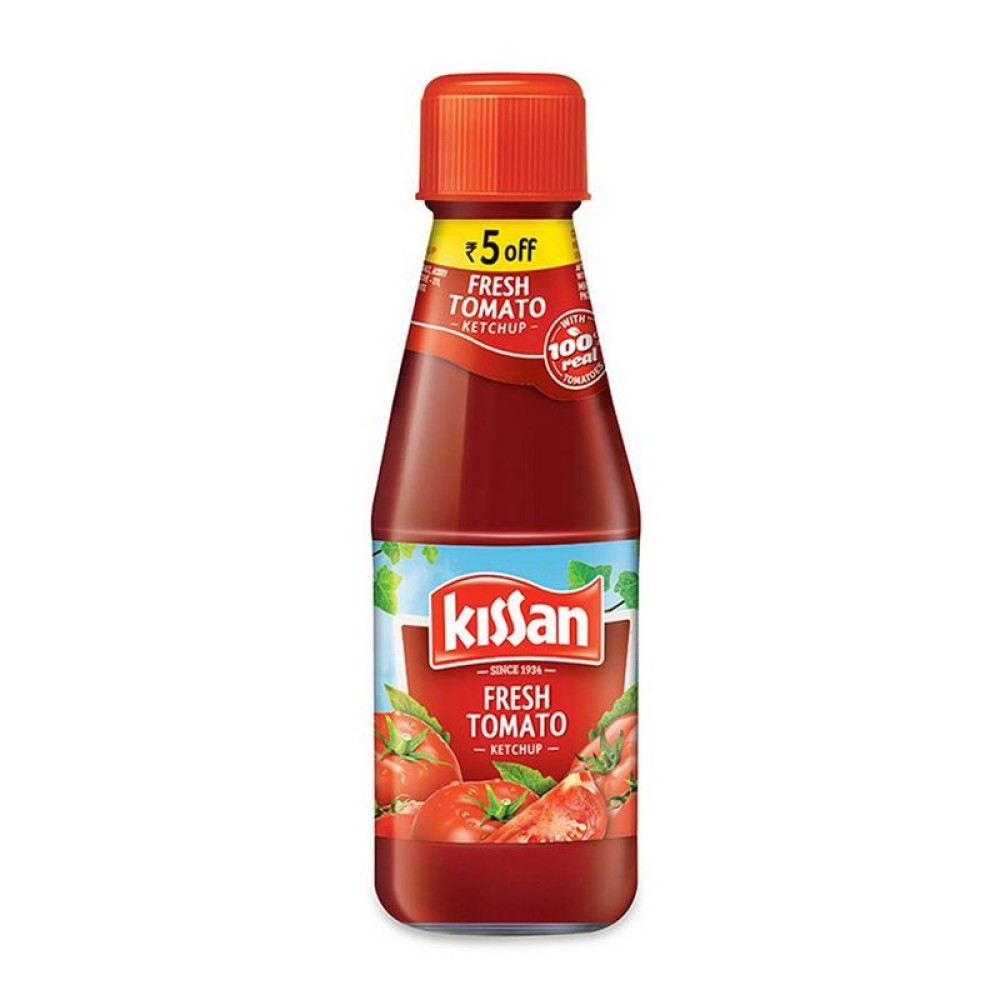 Kissan Fresh Tomato Ketchup Bottle Gm