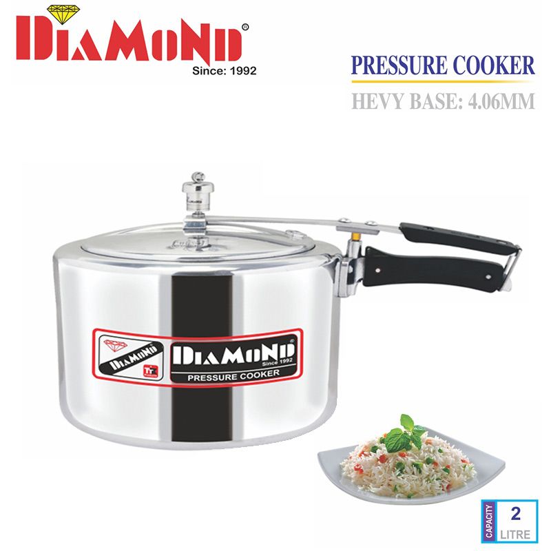 Diamond pressure best sale cooker 2 litre